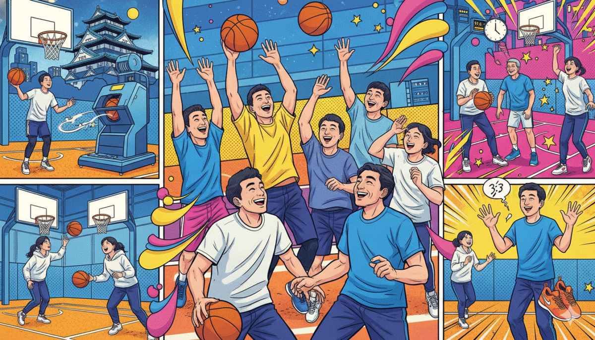 大阪で「お一人様バスケ」デビュー。ブランク・初心者こそHOOP7へ