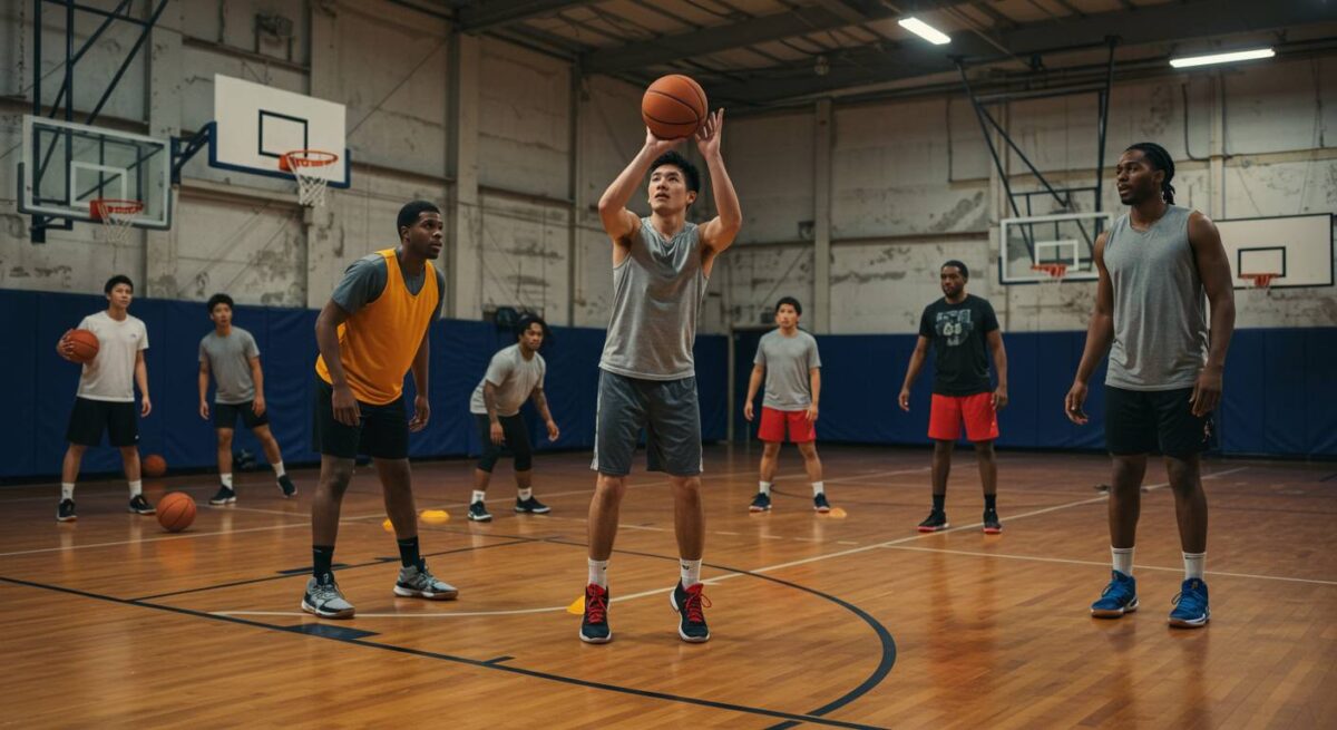 バスケットボールを通じた自己成長:個人参加で見つけた初心者からの上達法と喜び