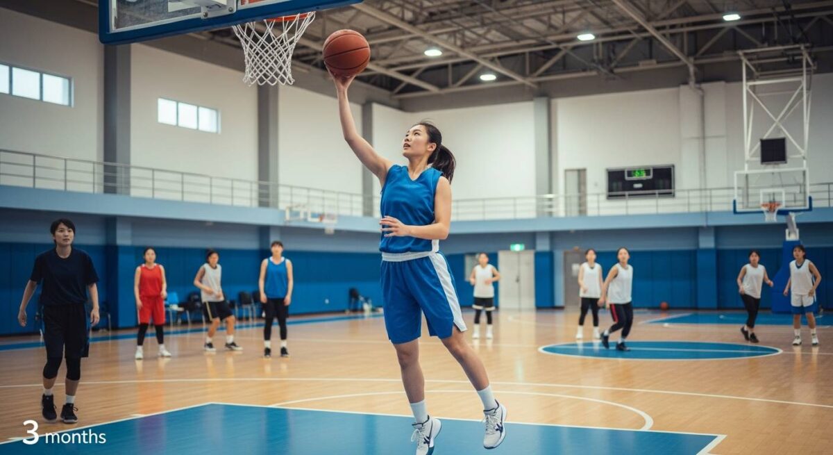 女子バスケ初心者が3ヶ月で試合デビューした驚きの上達法