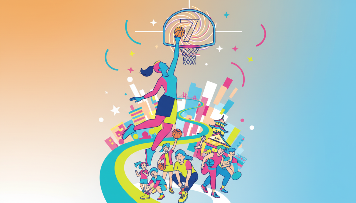 「バスケしたい!」女性の想いをHOOP7が叶える!初心者・ブランクも安心の理由