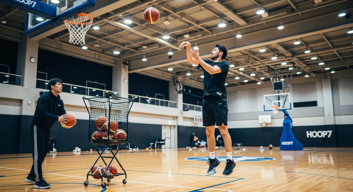 大阪で「コソ練」するならHOOP7！一人バスケでブランクを埋める至福の30分