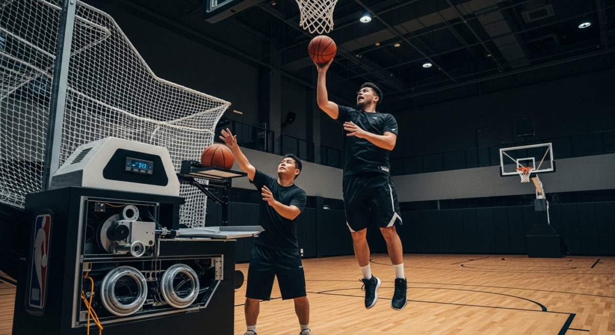 「ただ走る」より「シュート」。HOOP7のマシンで叶える、大人の没頭バスケ時間