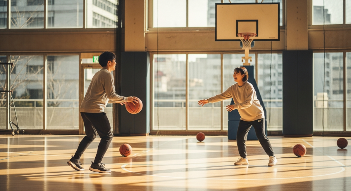 「今すぐバスケしたい!」を大阪で叶える。HOOP7なら手ぶら・深夜もOK