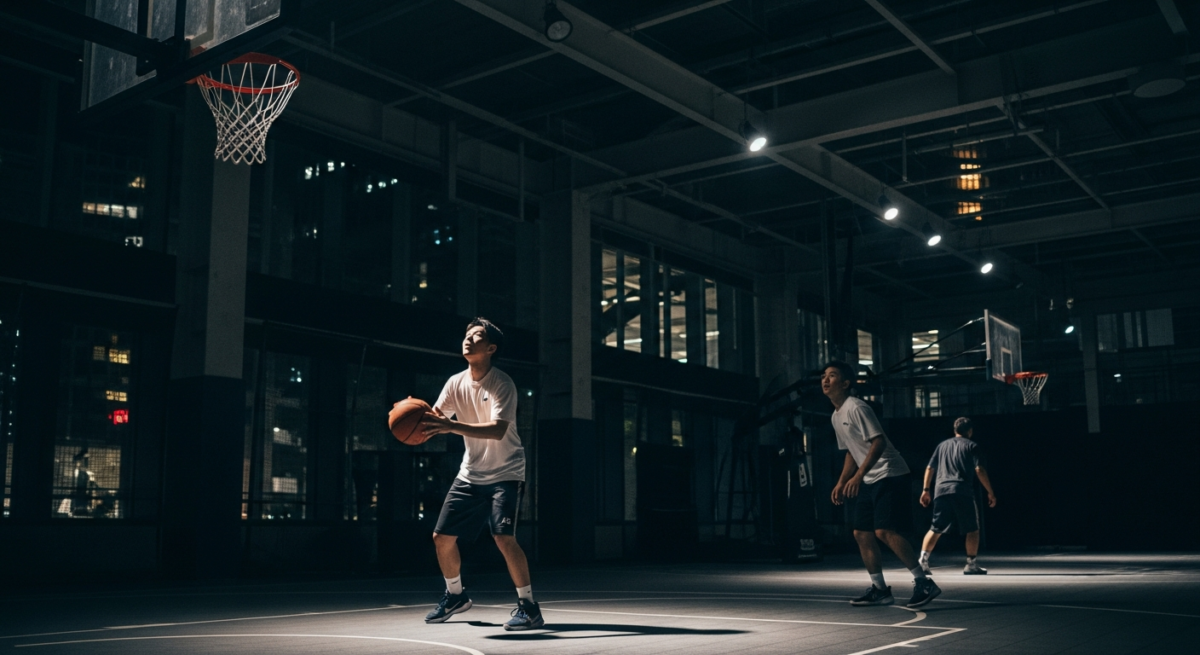 深夜のドライブ、行き先はコート。大阪HOOP7で楽しむ「夜のバスケ」という新しい遊び方