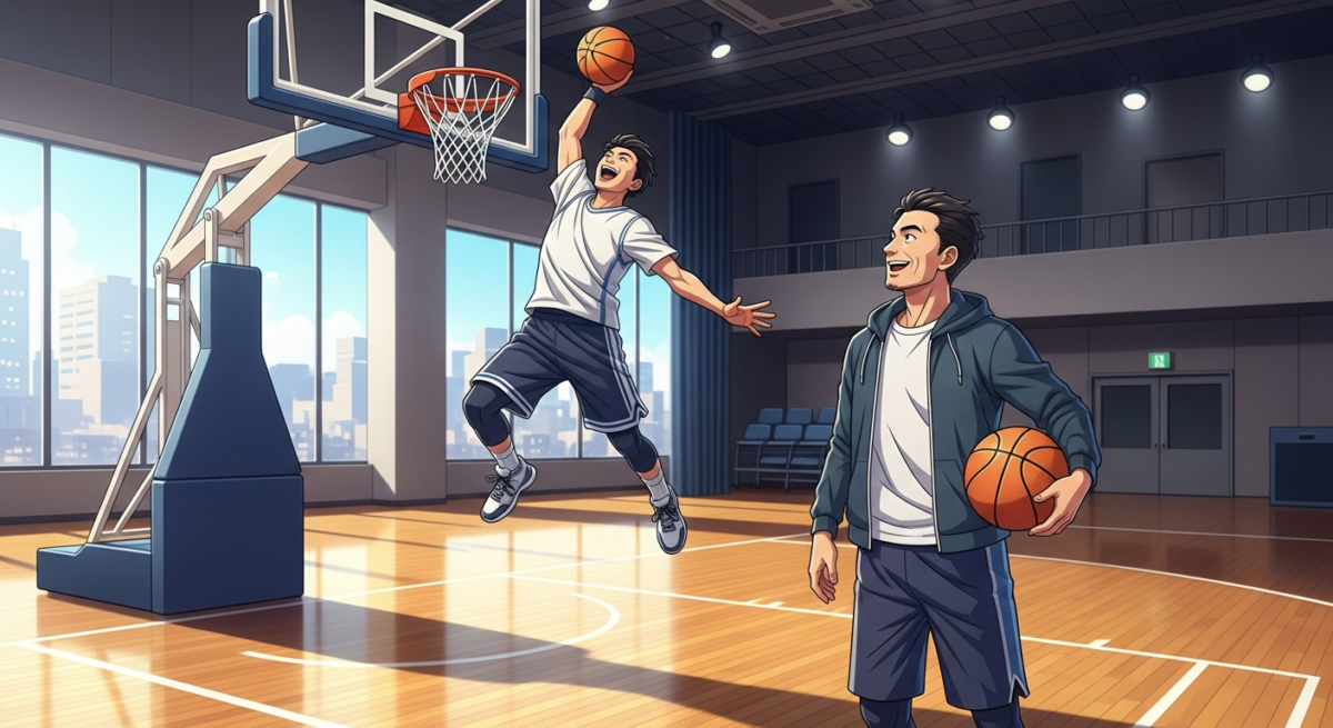 公園バスケ卒業!大阪HOOP7の快適インドアで大人の膝と時間を守る