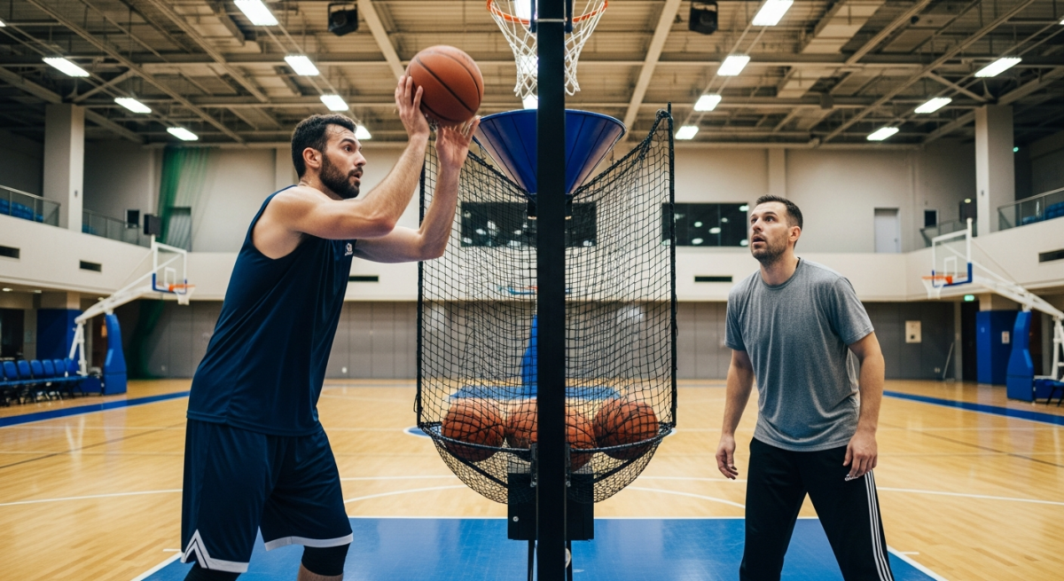 「昔より上手い」と言わせたい。大阪HOOP7のシューティングマシンで叶える、大人の本気「コソ練」計画