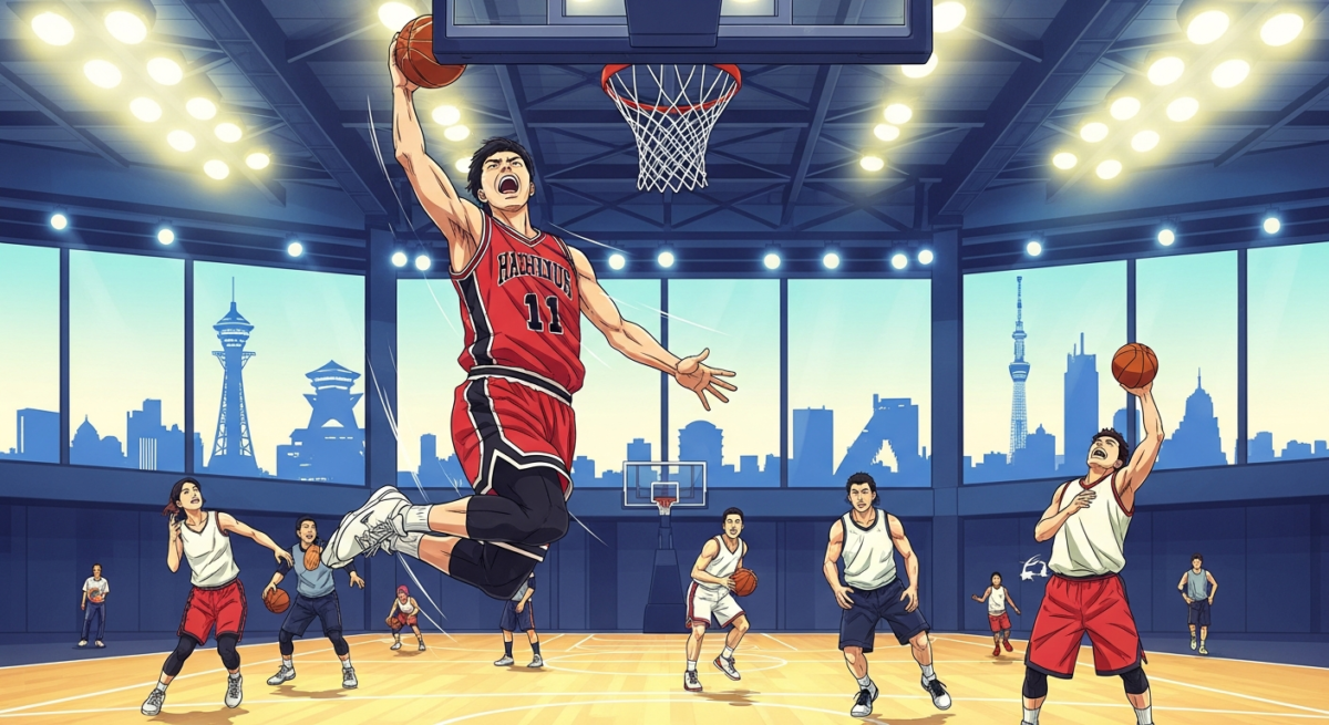 NBAの興奮を自分も。大阪HOOP7で叶える「大人の再現バスケ」