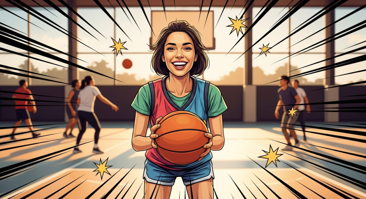 観るだけじゃ足りない!Bリーグ・NBA好き女子が「350円」で主役になる、大阪HOOP7でのコートデビュー