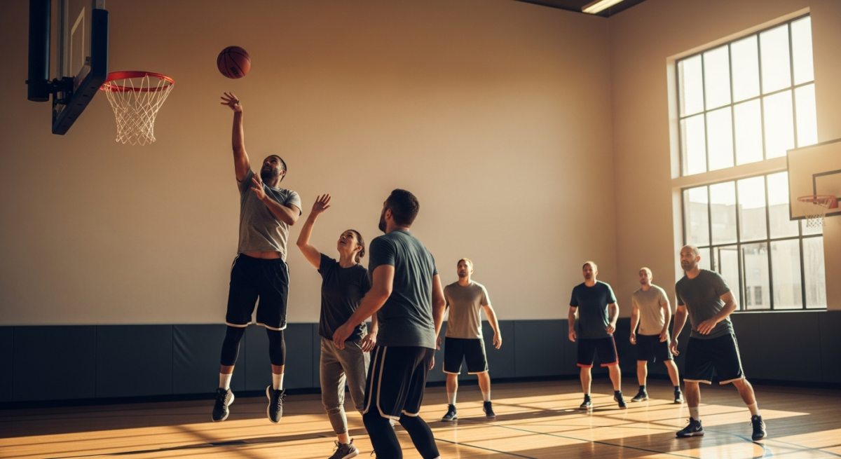 デスクワークのストレスをリングへ！タイパ抜群の大人のバスケ復帰術