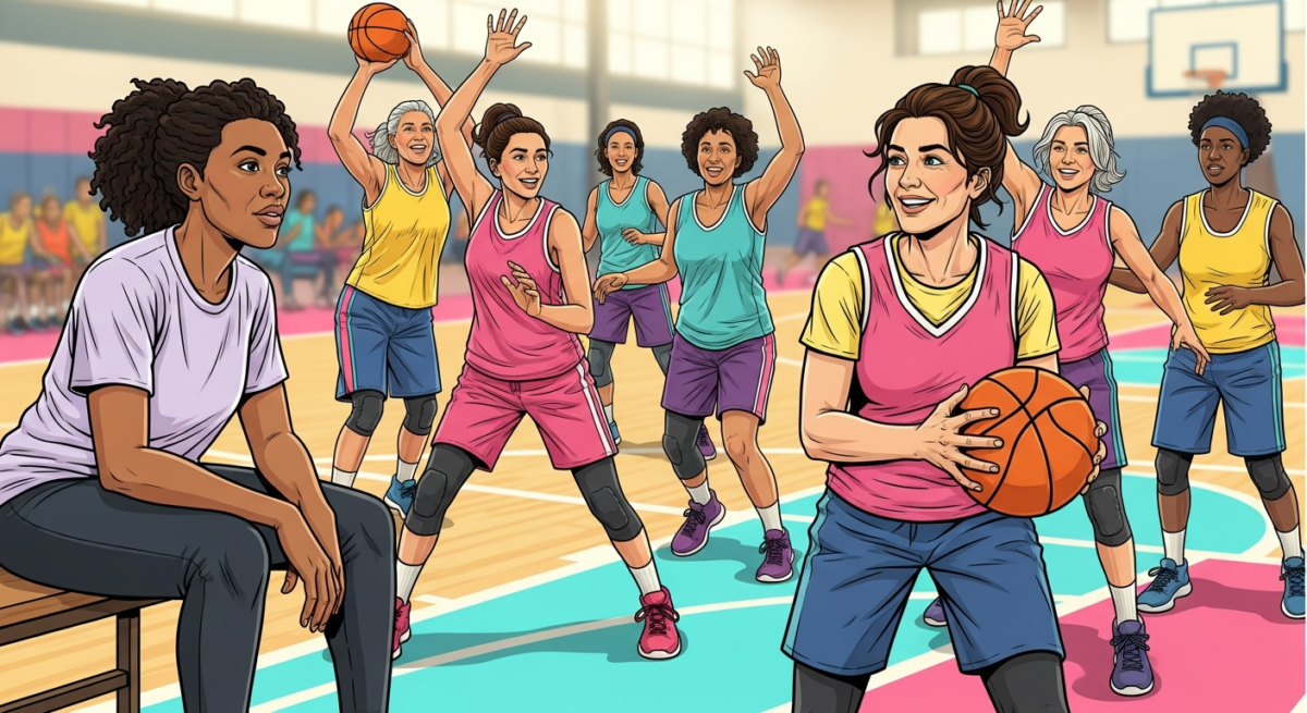 「観る専」からデビュー!未経験の大人女子が輝くHOOP7の週末バスケ