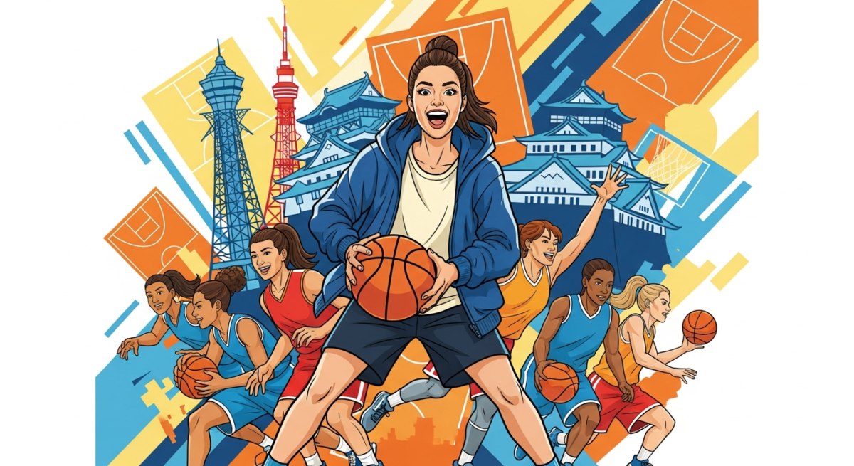 バスケ未経験の女性こそHOOP7へ。「好き」を「できる」に変える大阪の新習慣